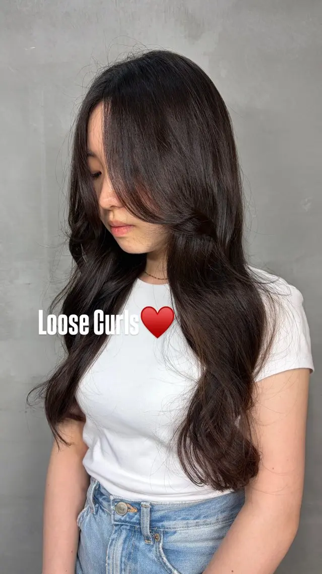 ロング Dope LIT Miyuのヘアスタイル