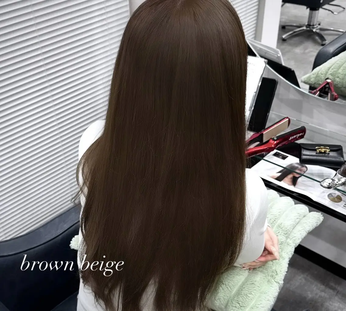 ロング カラー ベージュカラー ブリーチ ブラウンカラー ブラウンベージュ 透明感カラー ヘアカラー 透明感カラー/ メンズパーマ/竜希のヘアスタイル