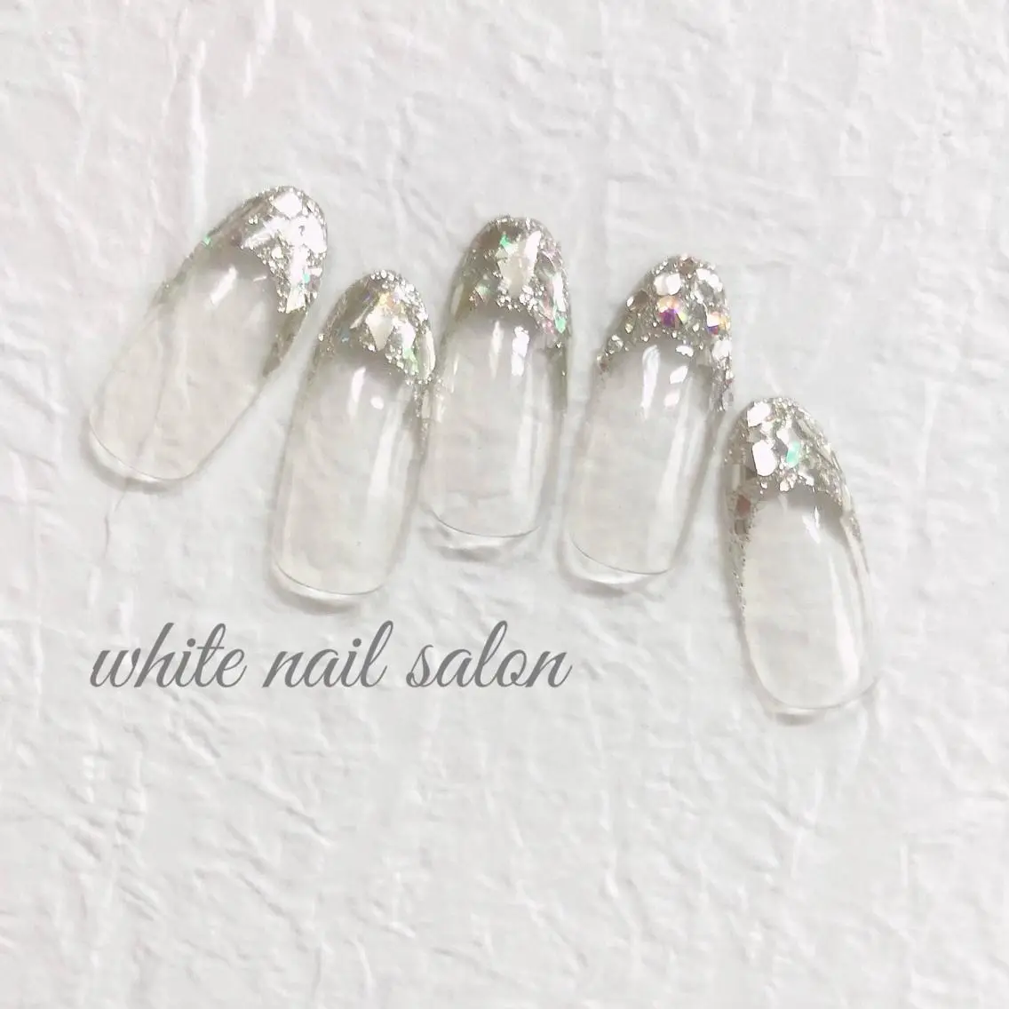 ネイル フットネイル ジェルネイル ハードジェル 持ち込み ソフトジェル white nail salonのネイルデザイン