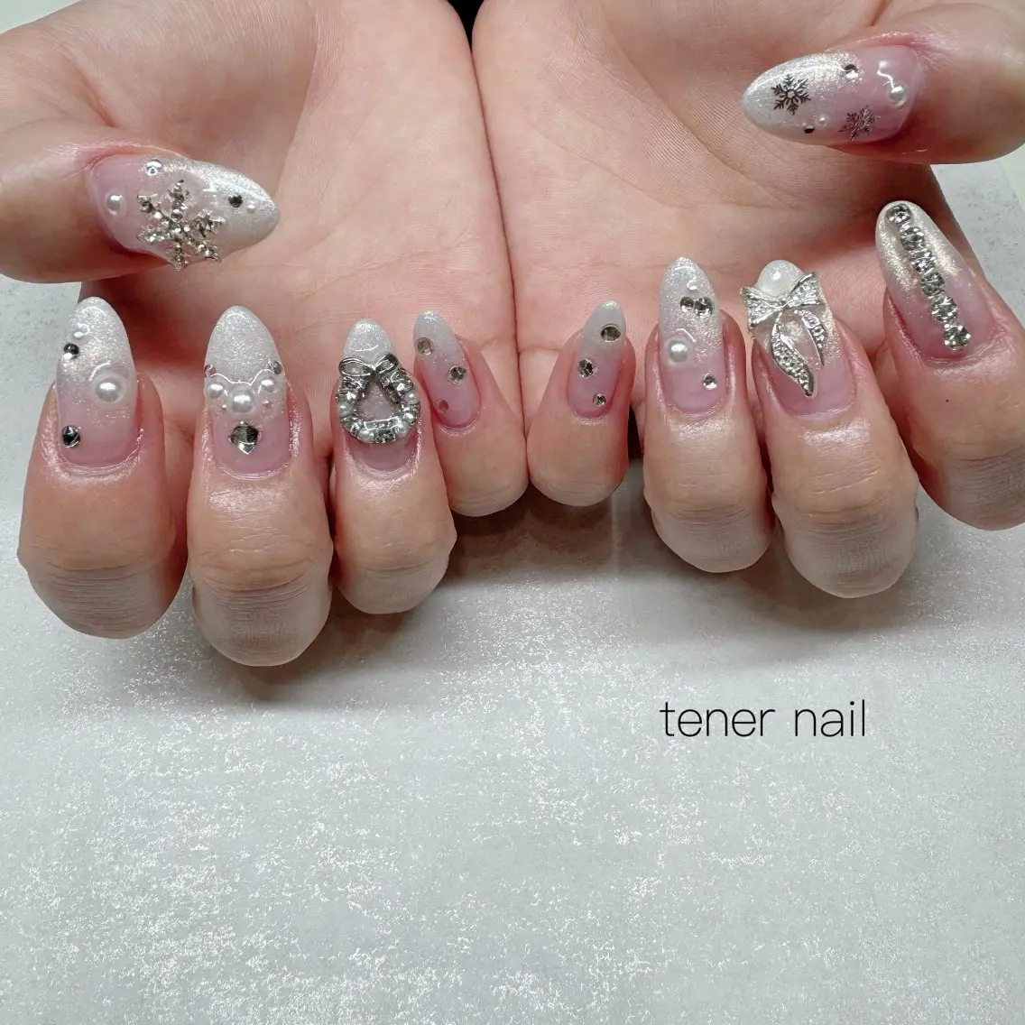ネイル 冬ネイル ハンドネイル テネルネイル tener nailのネイルデザイン