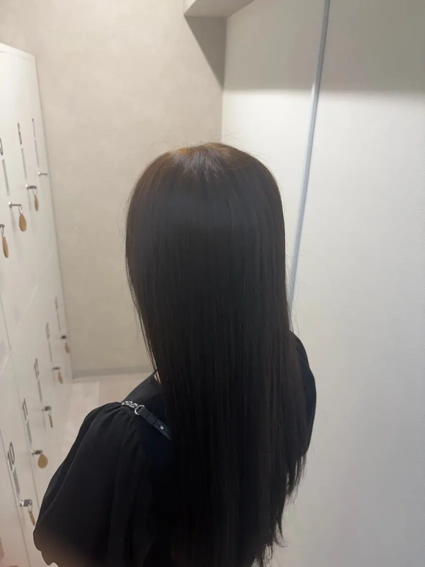 カラー ベージュカラー ヘアカラー 千嵐 艶カラー✨のヘアスタイル