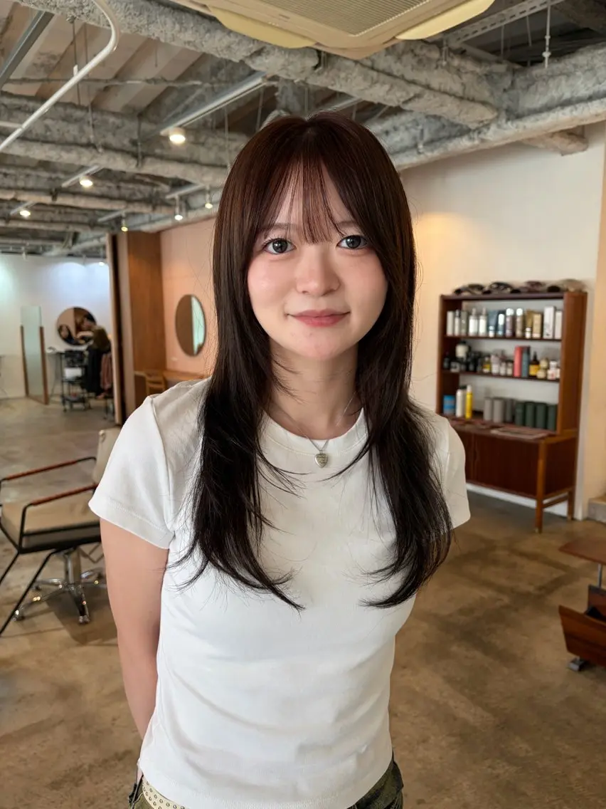 ロング カラー coco 🧬のヘアスタイル