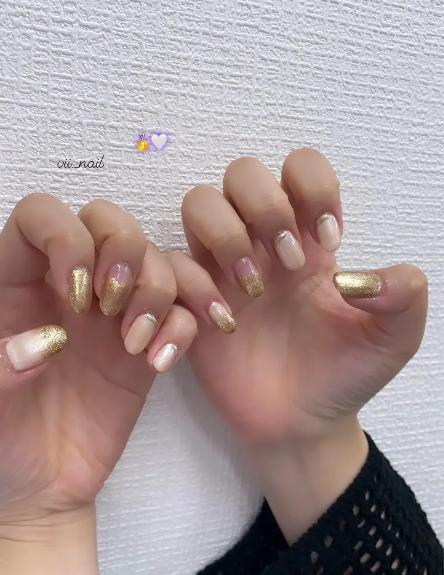🩵オフ込：定額デザイン ハンドネイル×フットネイルの写真