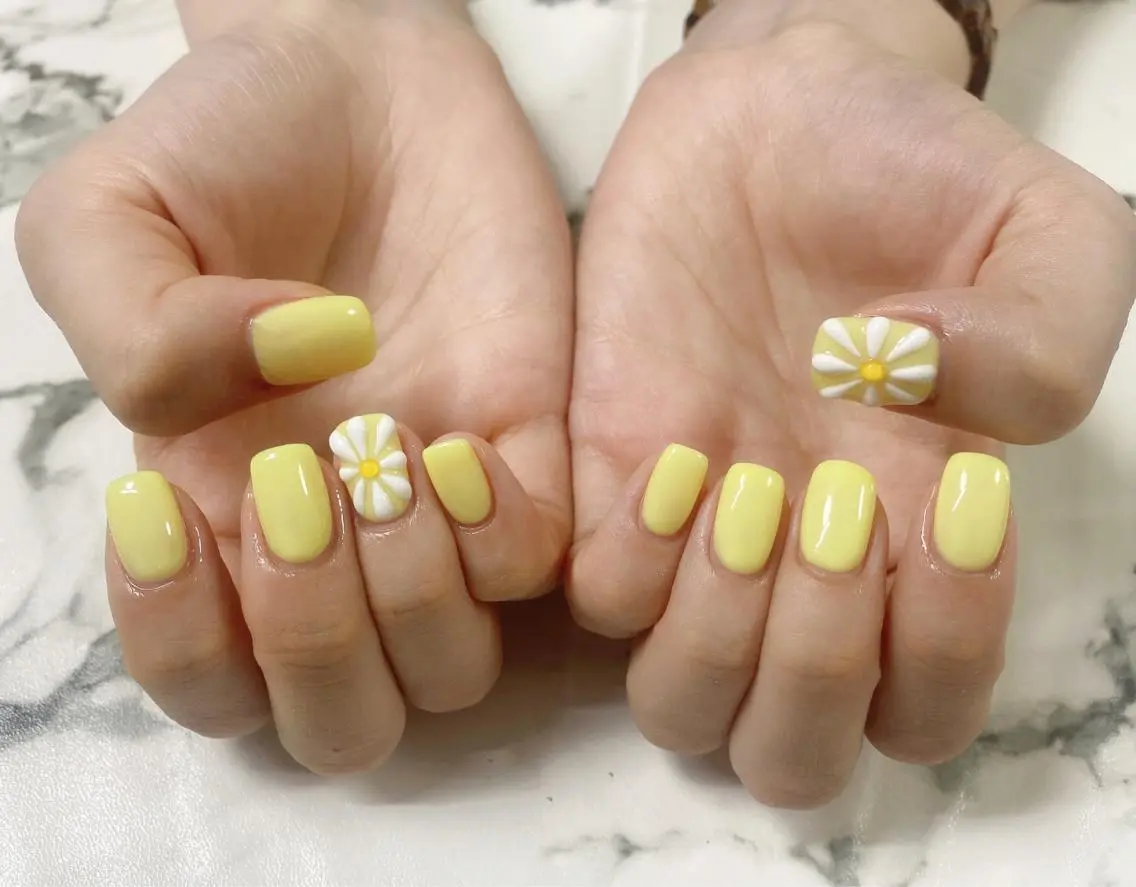 ロング カラー ネイル アートネイル クリアネイル ワンカラーネイル Q Free nailsのネイルデザイン