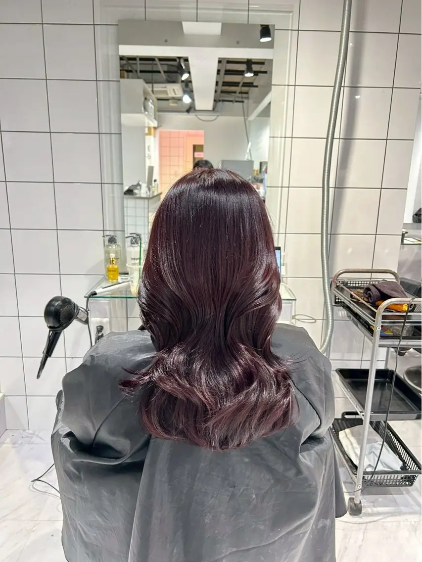 ミディアム mai /暖色カラー♥️のヘアスタイル