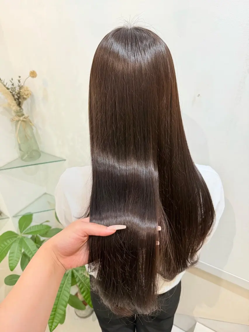 ロング カット ヘアカラー トリートメント ♡艶髪/顔周り♡ Konomiのヘアスタイル