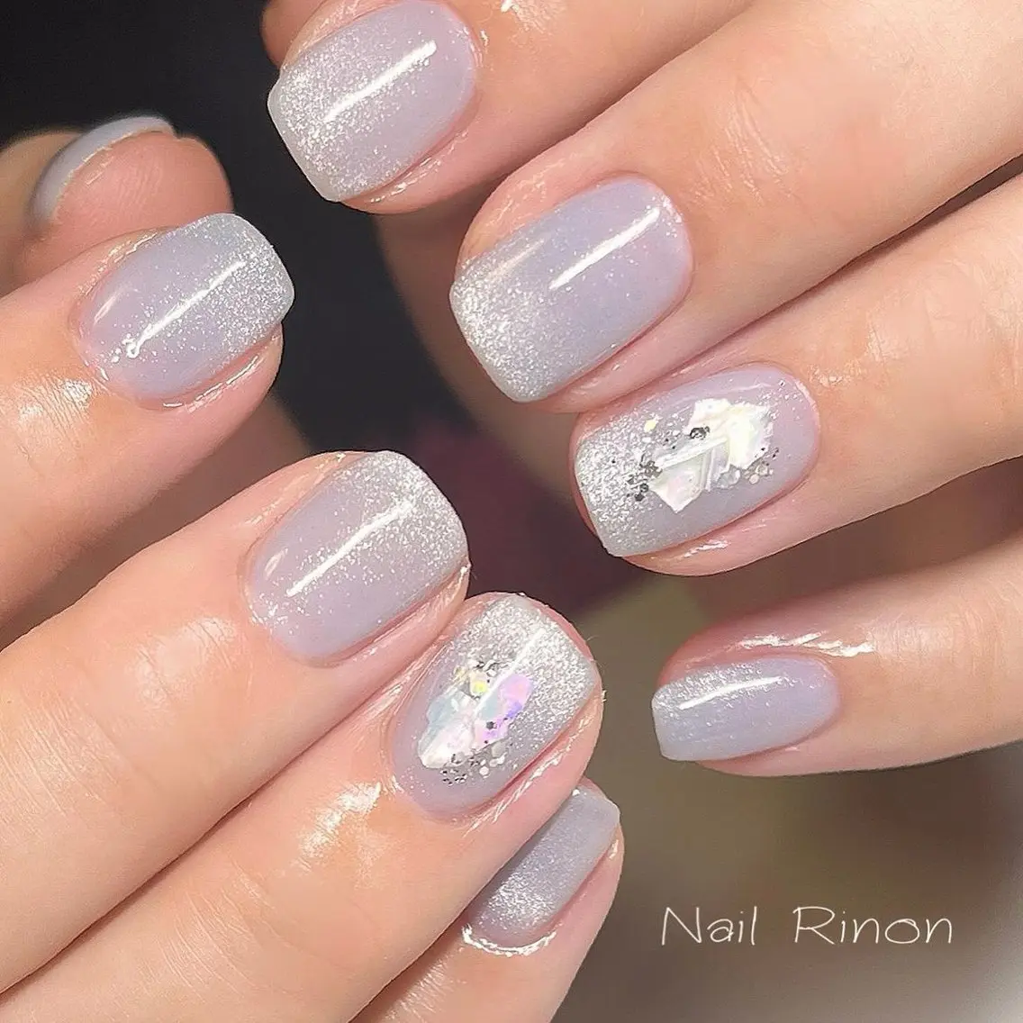 ネイル マグネットネイル ハンドネイル Nail Rinonのネイルデザイン
