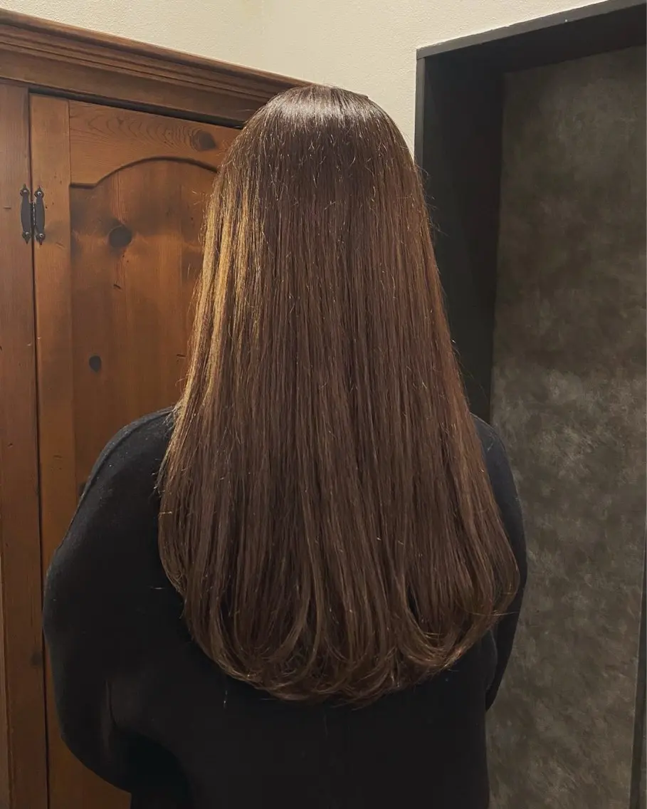 ロング カラー ベージュカラー ブリーチ ブリーチなしカラー ブラウンカラー 🦔🪷なりたりみのヘアスタイル