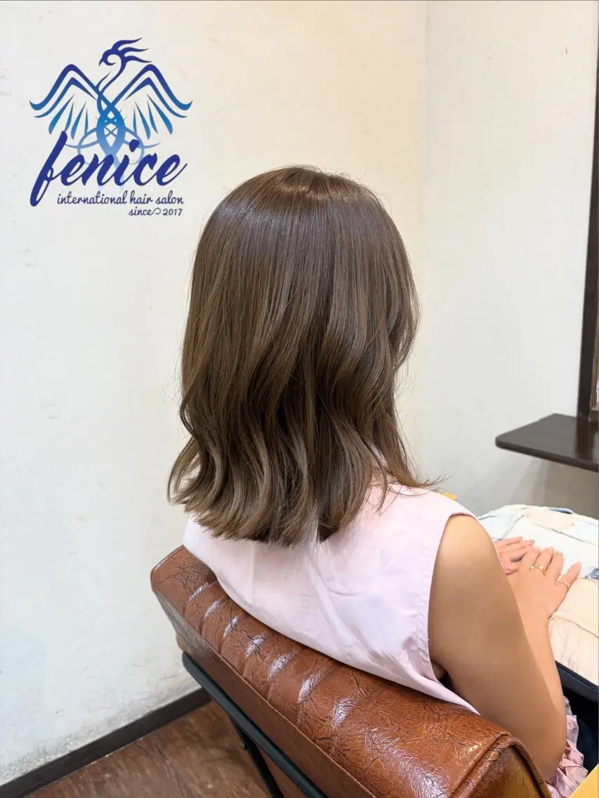ミディアム カット ヘアカラー 🔥梅雨・夏にむけて ☀️中山大輔のヘアスタイル