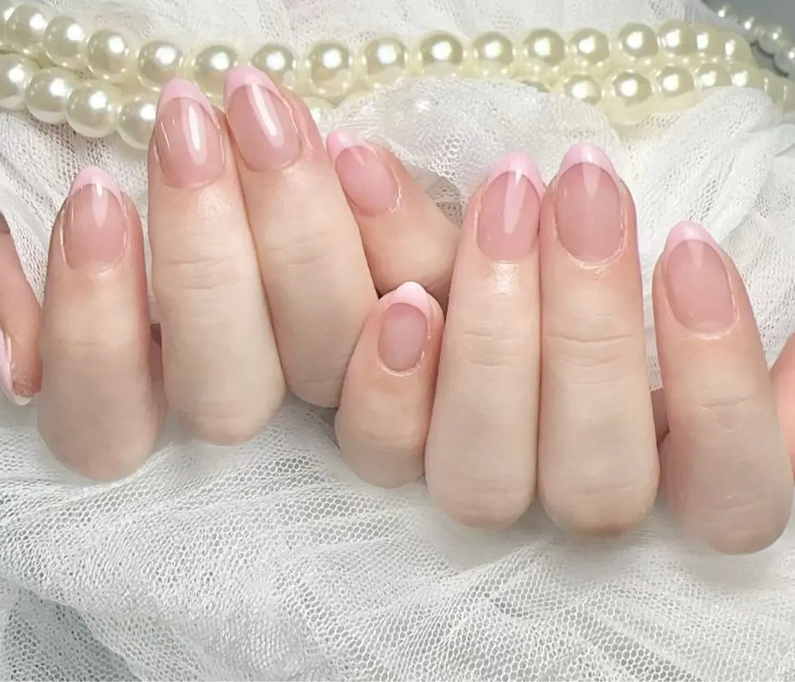 フレンチネイルの写真