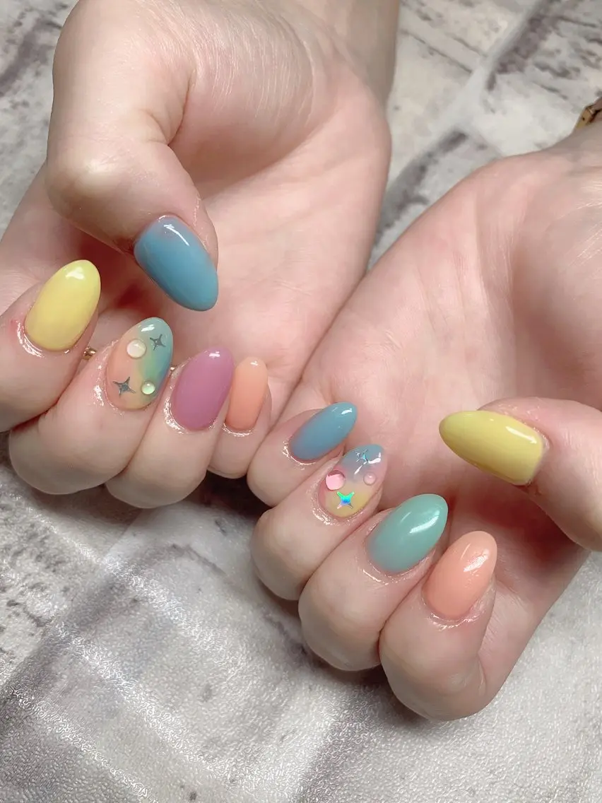 ネイル ハンドネイル 💅ネイルハウス🏡 🎀TOMO🎀のネイルデザイン