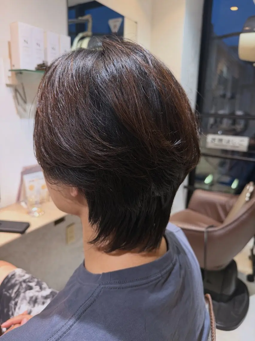 メンズ カット メンズパーマ シャドウ／大木のヘアスタイル