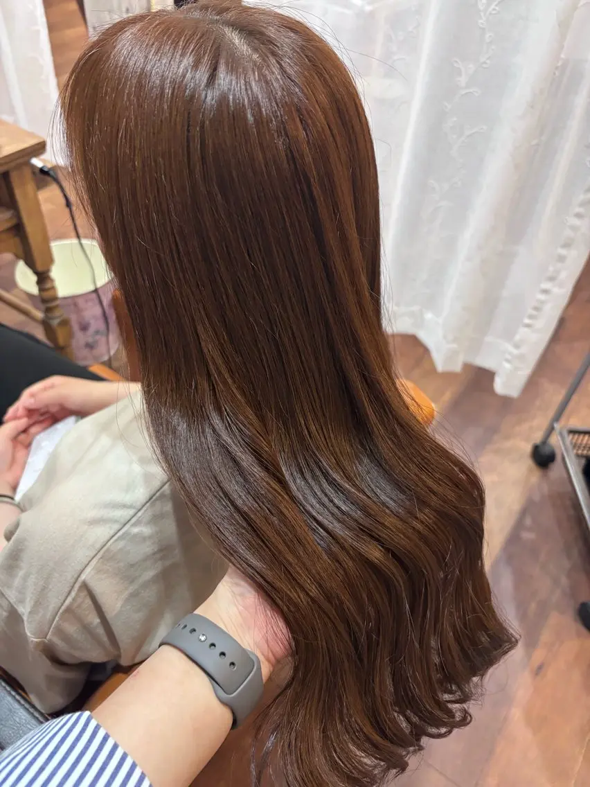 ロング ヘアカラー radiant nakamuraのヘアスタイル