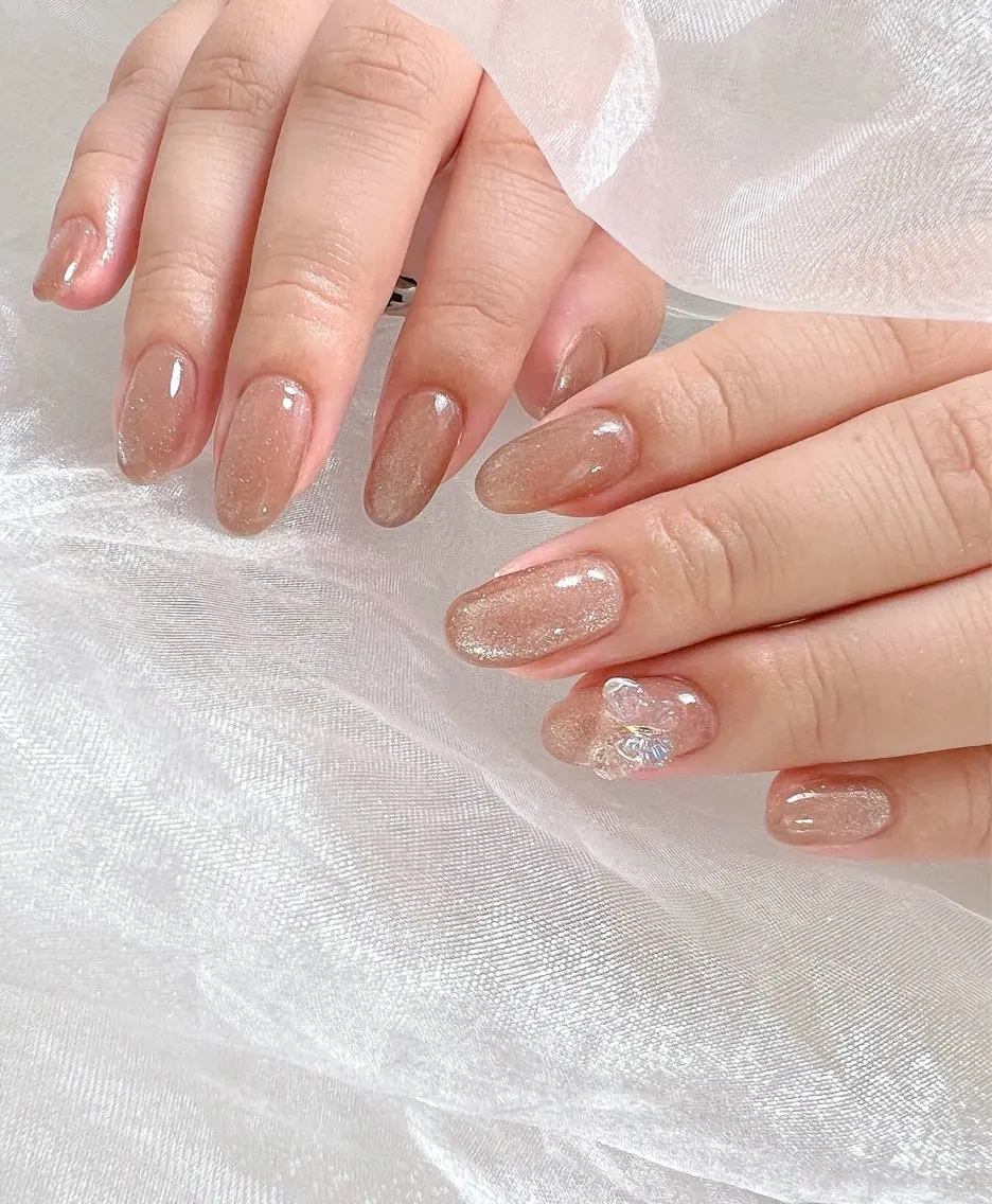 ネイル フットネイル ジェルネイル 韓国ネイル 冬ネイル クリスマス nail salon Lauleaのネイルデザイン