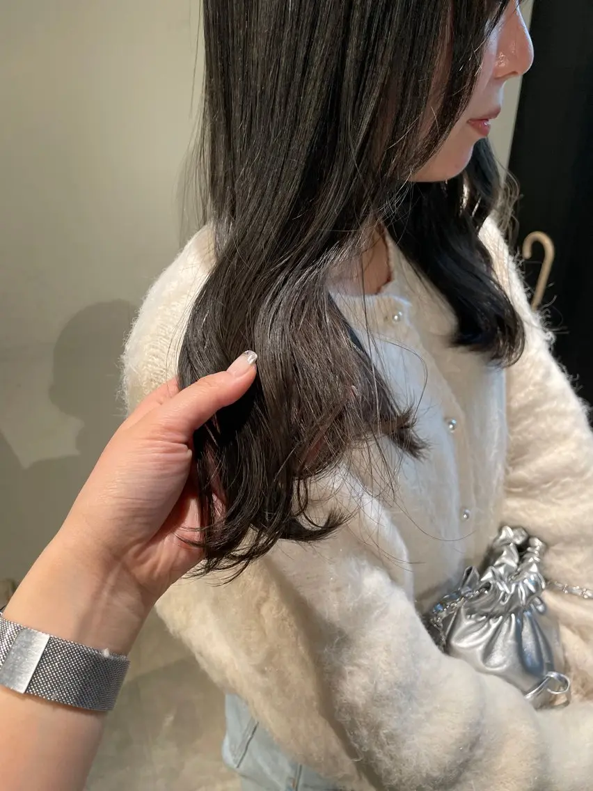 ロング カット ヘアカラー トリートメント fubuki🪷 似合わせカットカラーのヘアスタイル