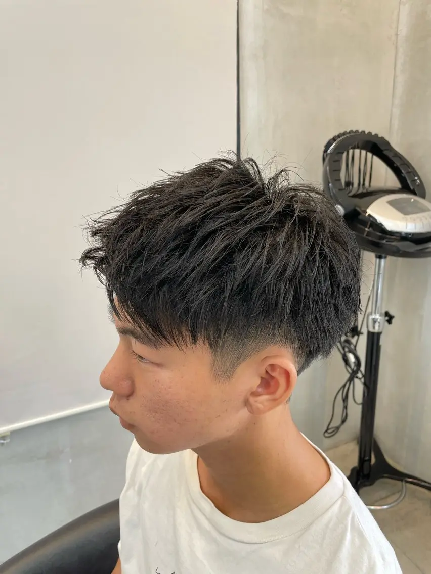 メンズ メンズショート カット パーマ メンズ指名多数 ✂︎松本明日翔のヘアスタイル