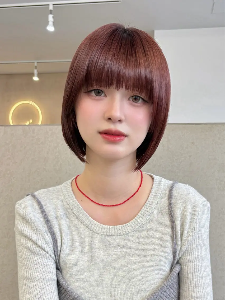 ショート 紅葉☘ ̖́- /似合わせカットのヘアスタイル