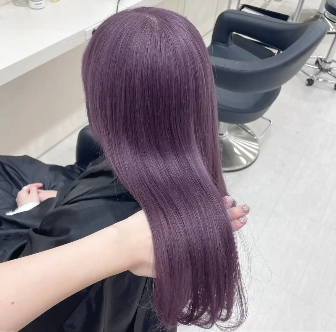 ロング カラー カット ヘアカラー トリートメント 🎀tomoka🎀 髪質改善/ハイトーンのヘアスタイル