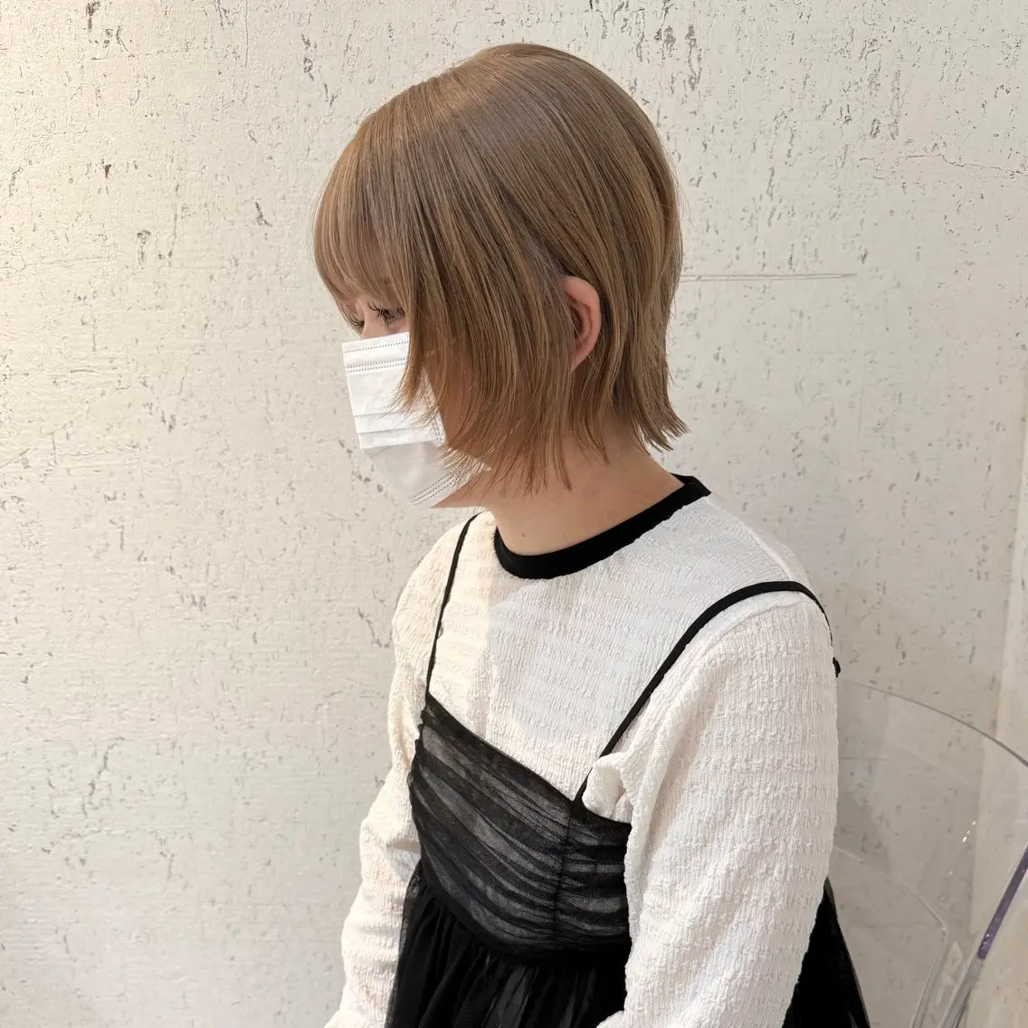 ショート カラー 似合わせカット カット ヘアカラー トリートメント mai / linoah˚✧のヘアスタイル