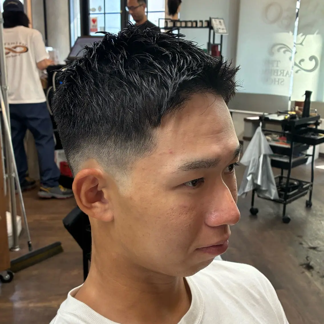 ショート メンズ カット インフィニィトネオ 三浦のヘアスタイル