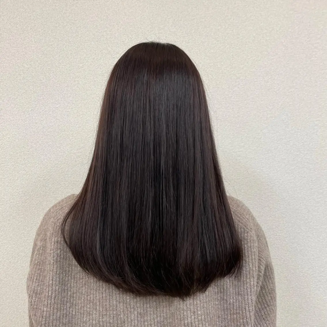 セミロング もりたみかこ 美容師お休み中のヘアスタイル