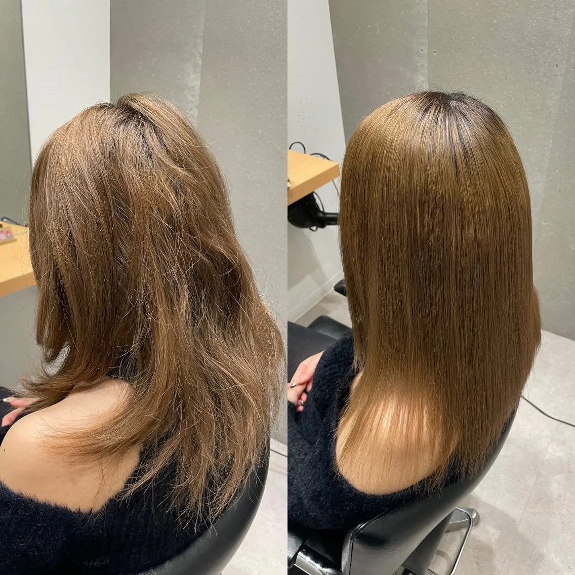 ミディアム 髪質改善 トリートメント 髪質改善ヘアケア 艶髪特化/上田のヘアスタイル