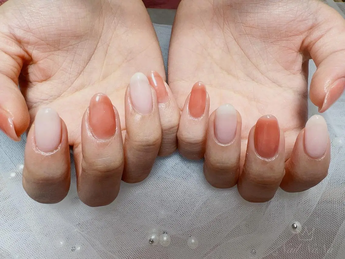 ショート カラー ネイル ハンドネイル Nail NaNaのネイルデザイン
