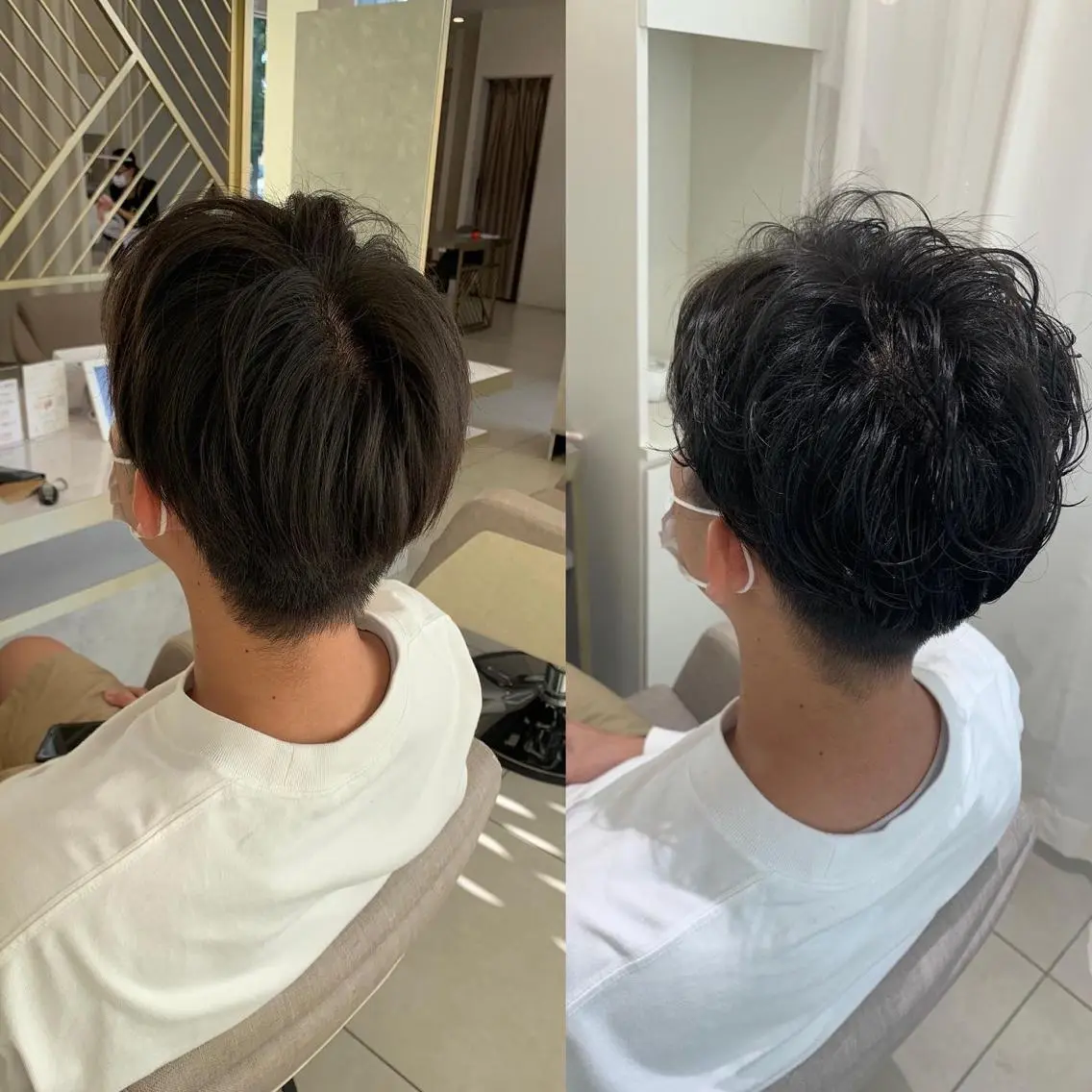 ショート メンズ メンズパーマ stylist N0Nのヘアスタイル