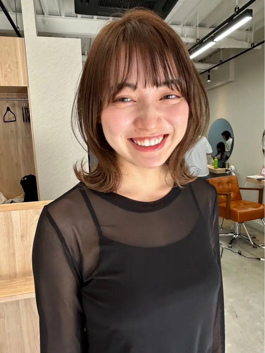 ロング カラー ヘアカラー 高嶋 凌太のヘアスタイル