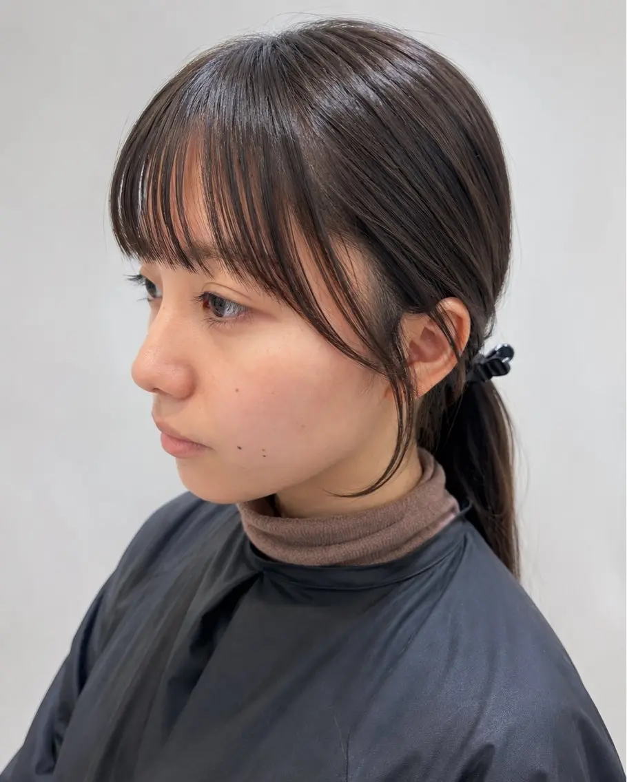 ショート 髪質改善 カット 久木原 ゆりのヘアスタイル