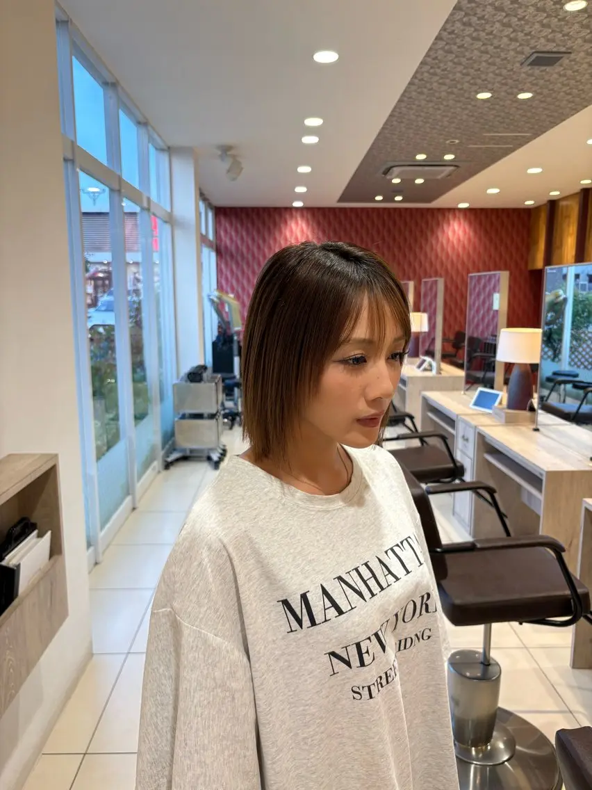 ミディアム 工藤 勇樹のヘアスタイル