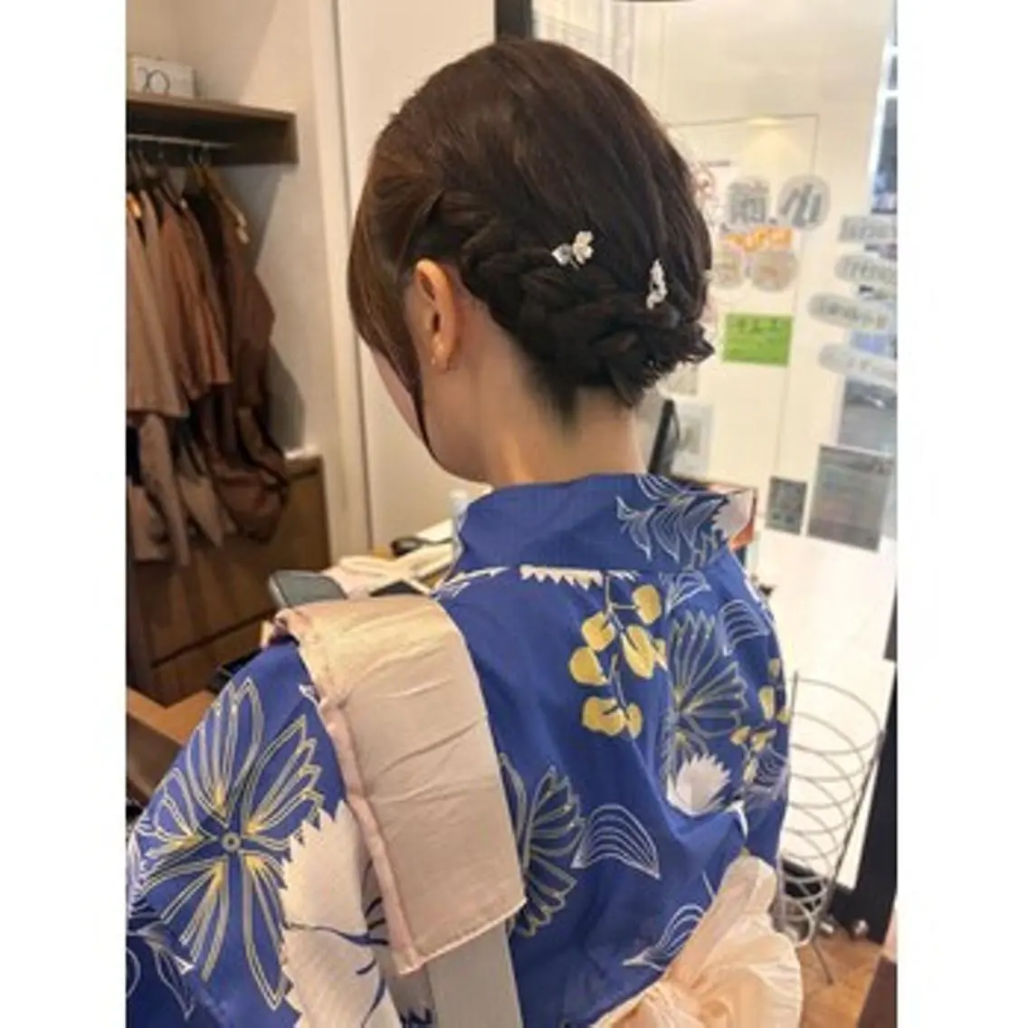 浴衣ヘアアレンジ￥3200の写真