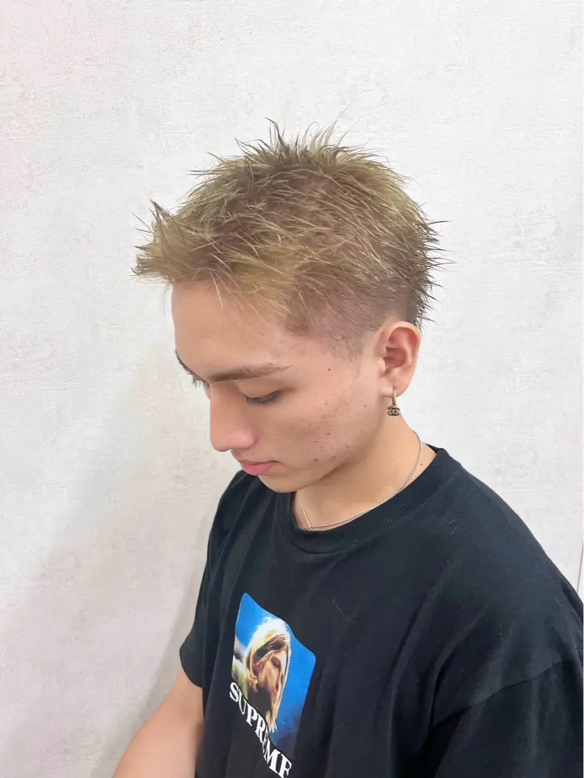 【メンズ人気👑】ブリーチ+カラーの写真