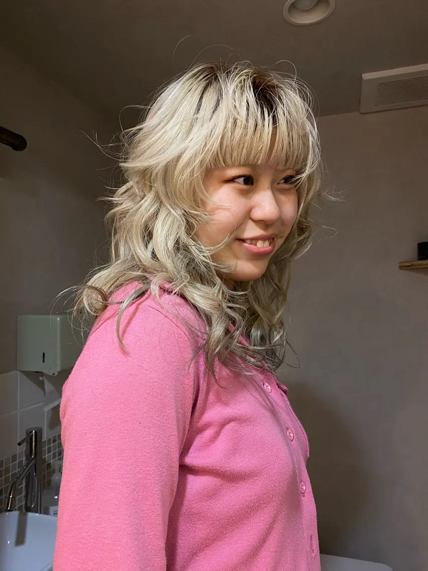 セミロング ヘアアレンジ iroha/ n.w.h🎀のヘアスタイル