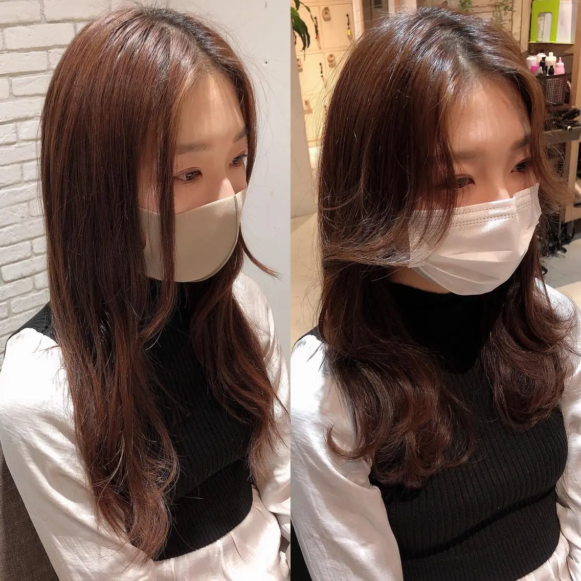 セミロング メンズ メンズ韓国風 ヨシンモリ 韓国風ヘア レイヤーカット 小山 悠のヘアスタイル