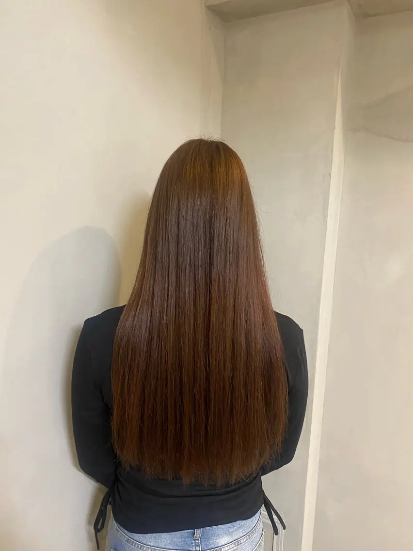 ロング カラー ヘアカラー トリートメント 透明感うる艶カラー ￤コユキ🫧💞のヘアスタイル