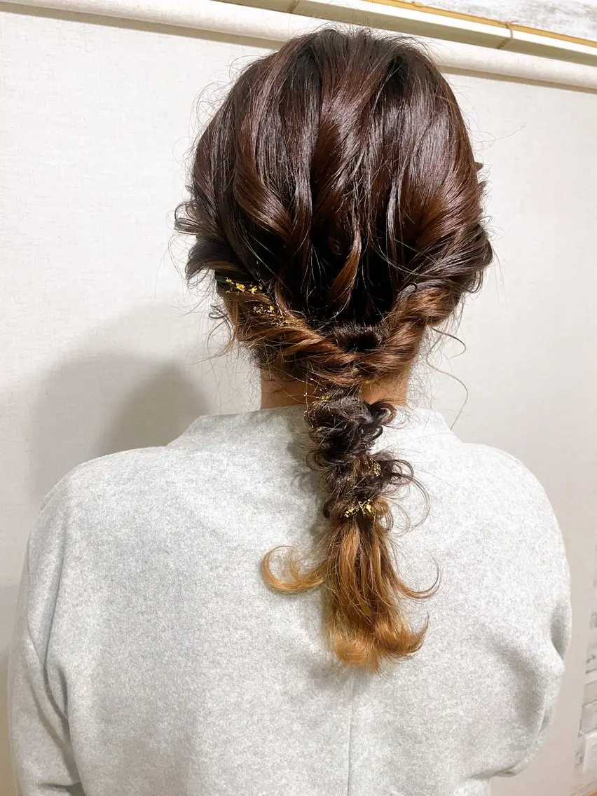ヘアアレンジ ヘアセット hair salon【クラン】のヘアスタイル