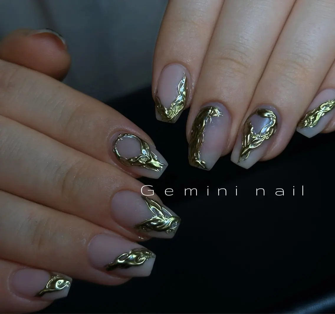 ネイル ハンドネイル Gemini nailのネイルデザイン