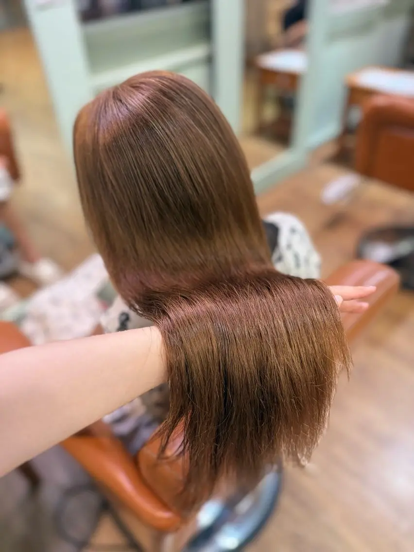ロング カラー ヘアカラー 🍒ねね/横浜/ 似合わせカラー🍒のヘアスタイル