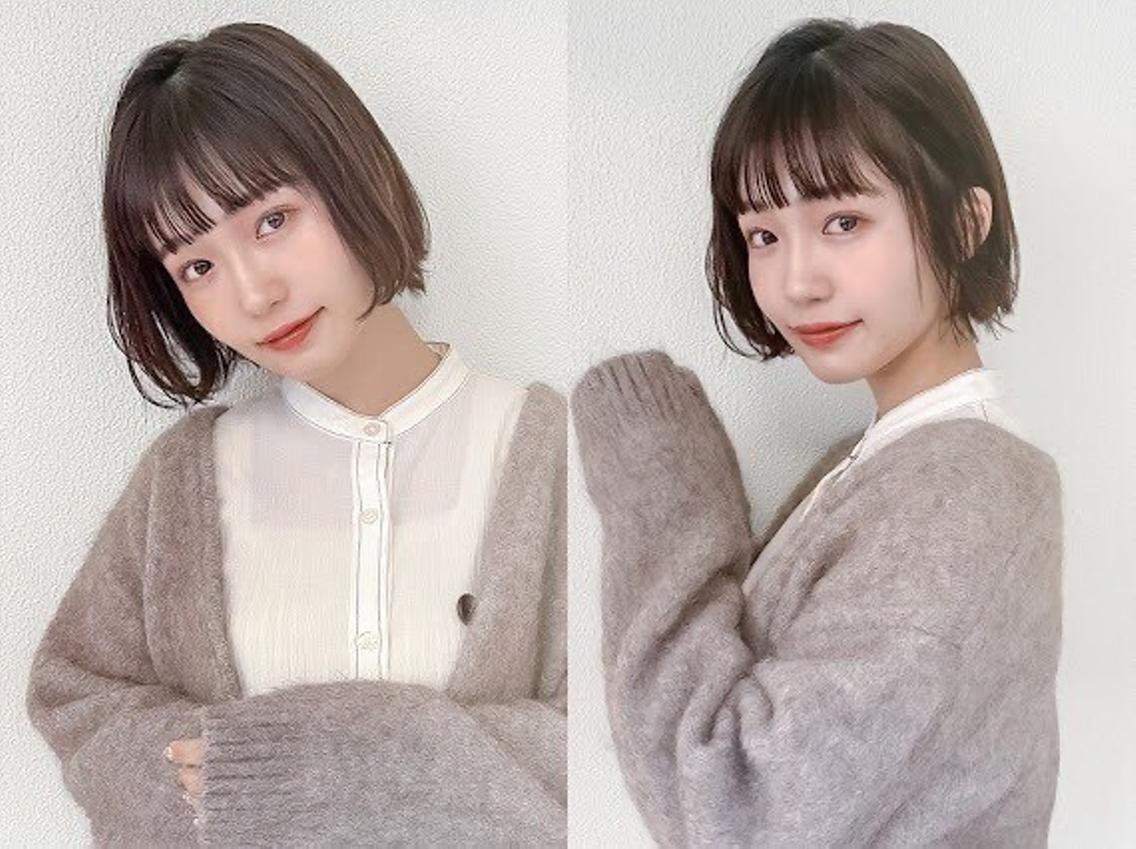 ショート カラー カット 縮毛矯正 🌈髪質改善🌈 過去の1艶サラ体験✨のヘアスタイル