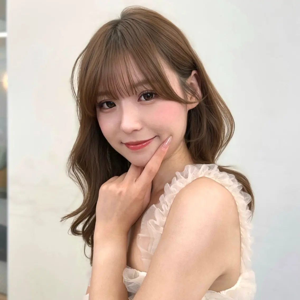 セミロング カラー 🪞ボブ特化/顔 まわり🧸mai🎀のヘアスタイル