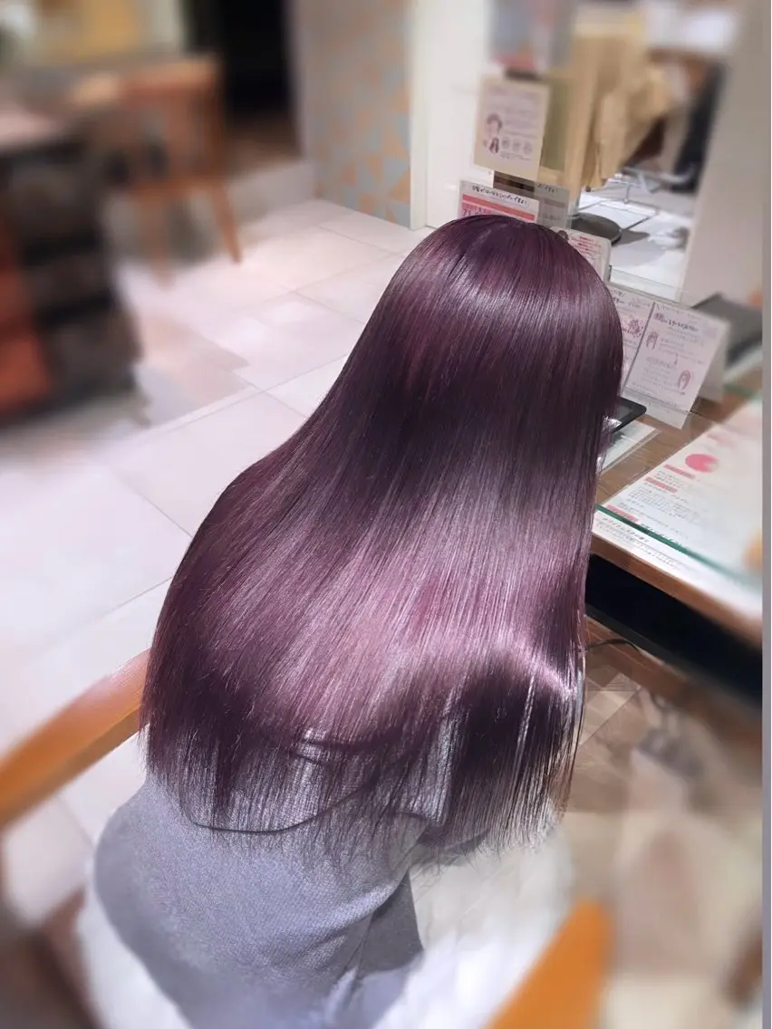 ロング カラー カット ヘアカラー トリートメント ʜᴀʀᴜᴋᴀ♱メンズ ウルフ/ブリーチのヘアスタイル