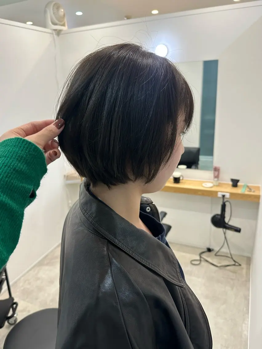 ショート カラー カット ヘアカラー トリートメント レイヤー/ナチュラル 💐nao.のヘアスタイル