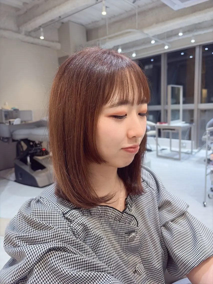 ミディアム カットモデル募集中 🌷🫧ミオのヘアスタイル