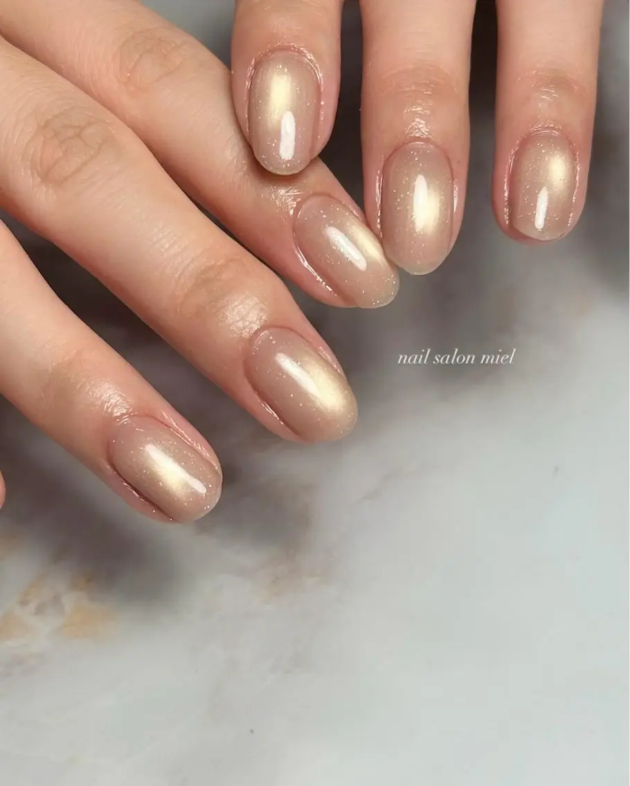 ジェルネイルがはじめて、お久しぶりの方へ💅【モニター価格】うる艶マグネット🪄フィルイン対応(オフなし)※撮影ありの写真
