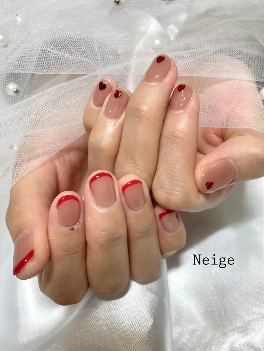 ネイル Neige‪𓂃ai ＊梅津 / 松尾のネイルデザイン