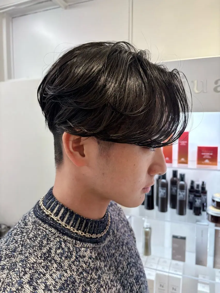 ショート メンズ 東 奎吾のヘアスタイル