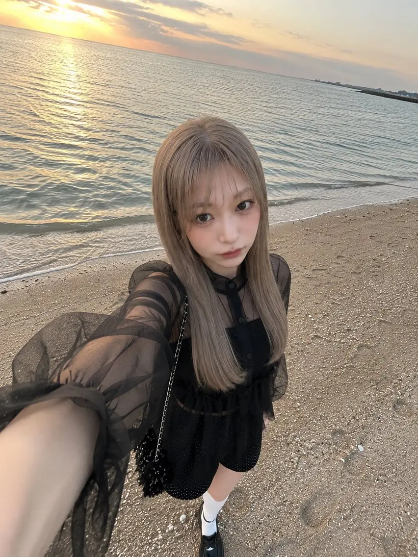 ロング カラー ベージュカラー ブリーチ ブロンド ケアブリーチ 透明感カラー ヘアカラー Lima/ハイトー ン/ブリーチ/心斎橋のヘアスタイル