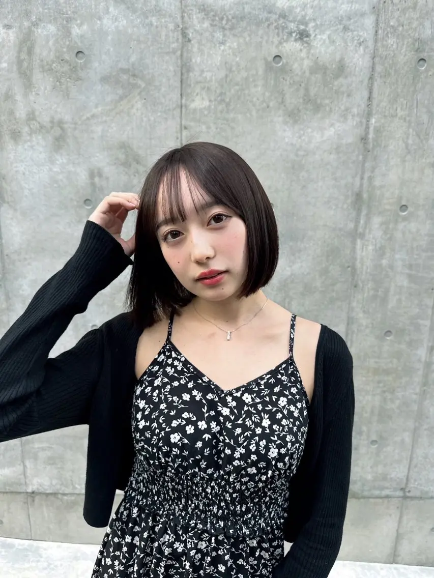 ショート カラー 美髪特化✨ 伊織✨縮毛矯正✨のヘアスタイル