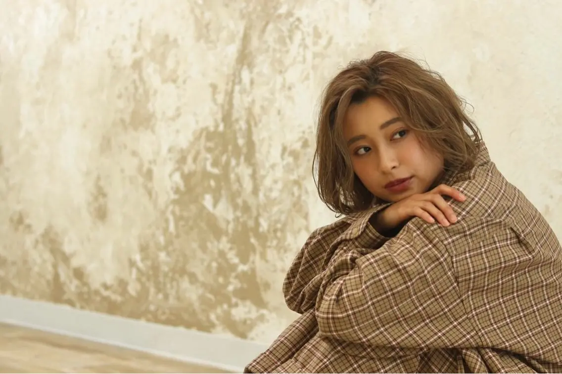 ミディアム 艶髪🌈美髪🌈 森田勇地のヘアスタイル
